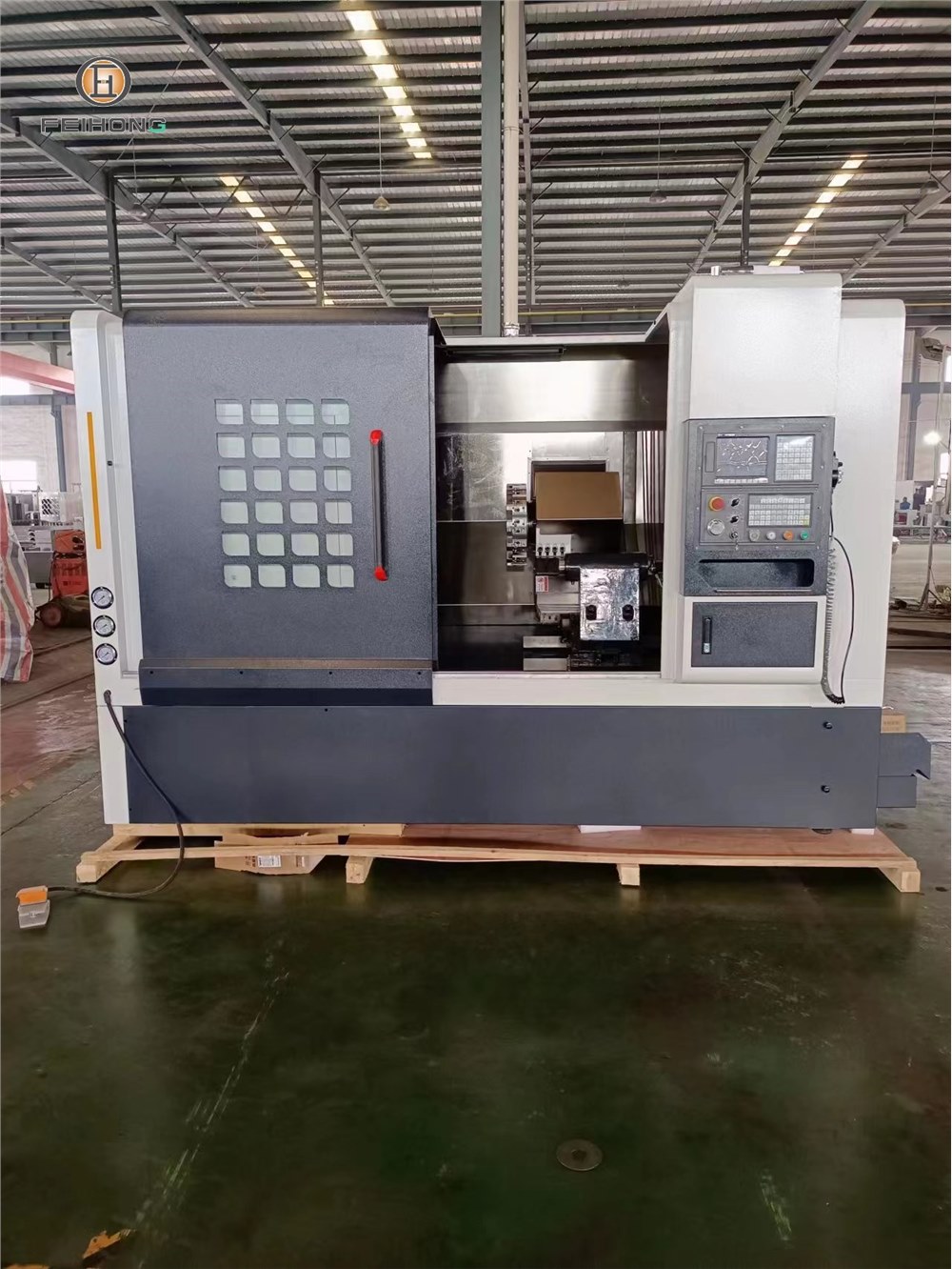 CNC slant turning lathe machine TCK70